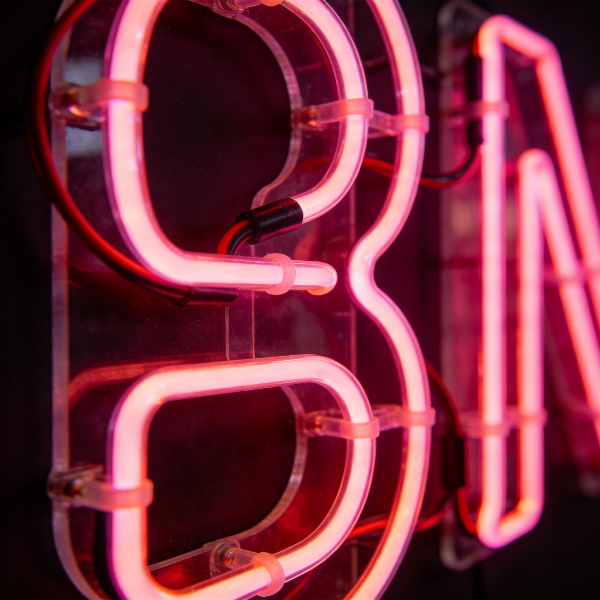 Customized neon sign lights, letters, logos