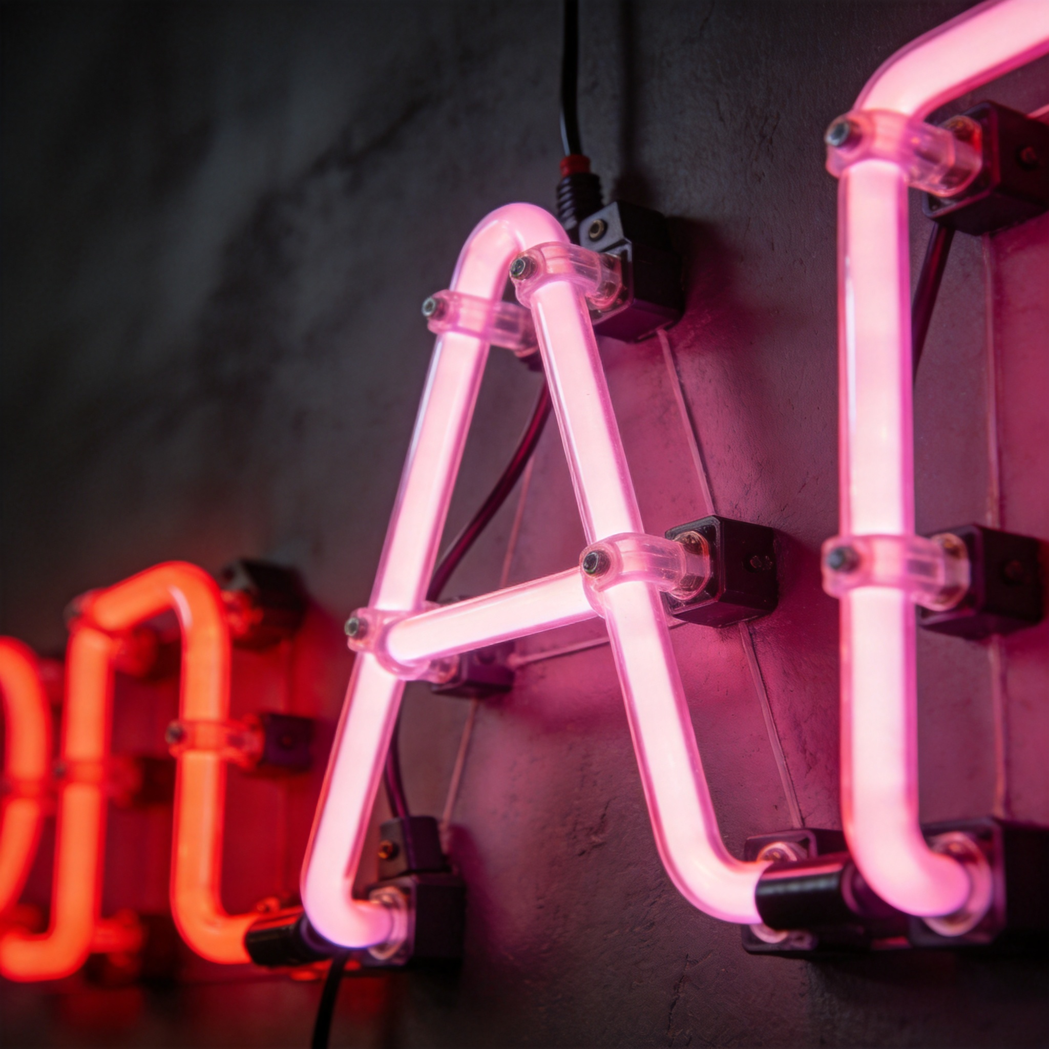 Magnetic Neon Sign Letters
